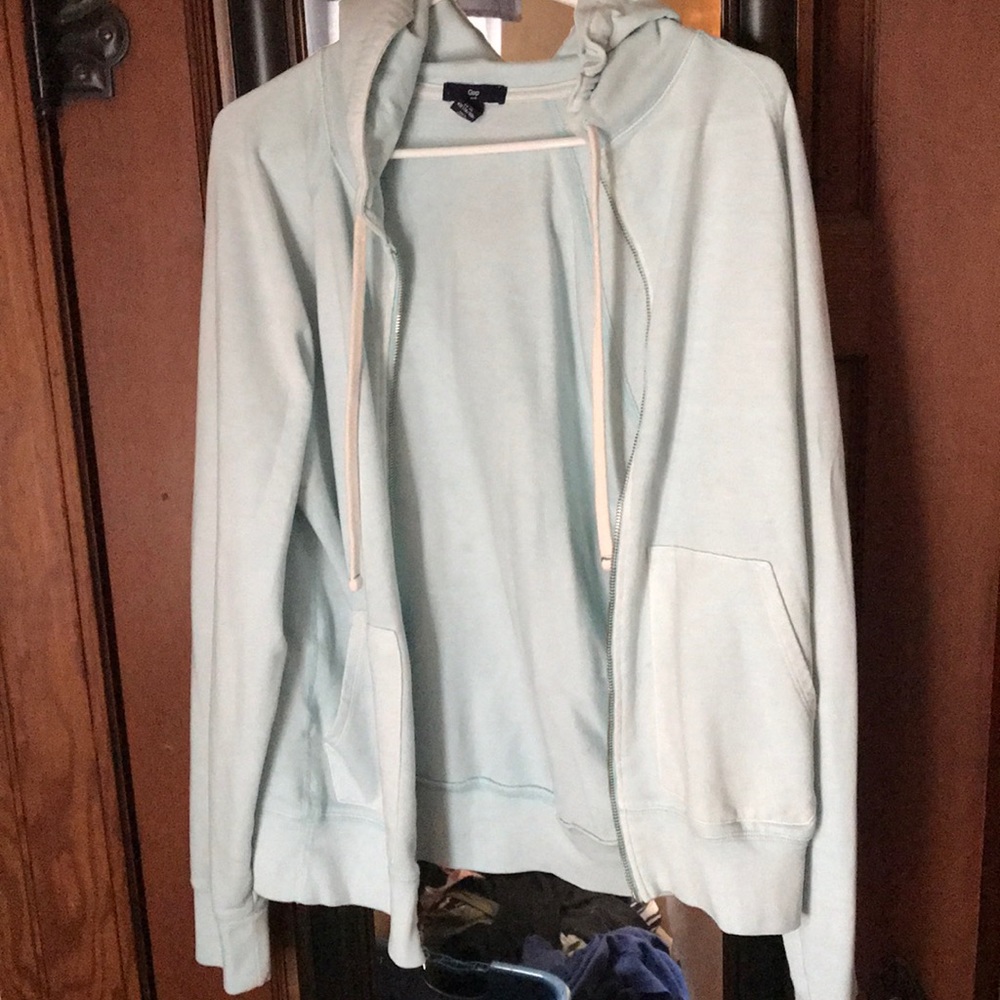 Hooded Zip-up sweatshirt